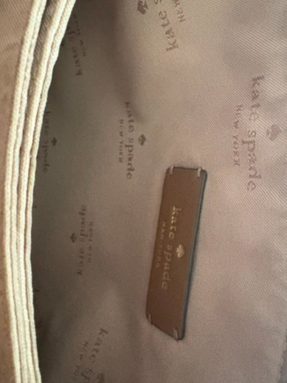 Kate Spade Kayla Small Triple Compartment Crossbody Bag, Warm Ginger - Picture 9 of 10